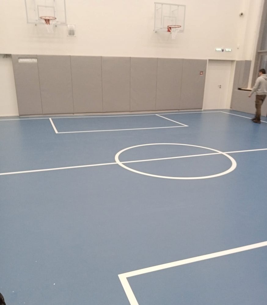 Спортивный зал учебного корпуса СОШ №648, г. Москва Спортивный зал учебного корпуса СОШ №648, г. Москва